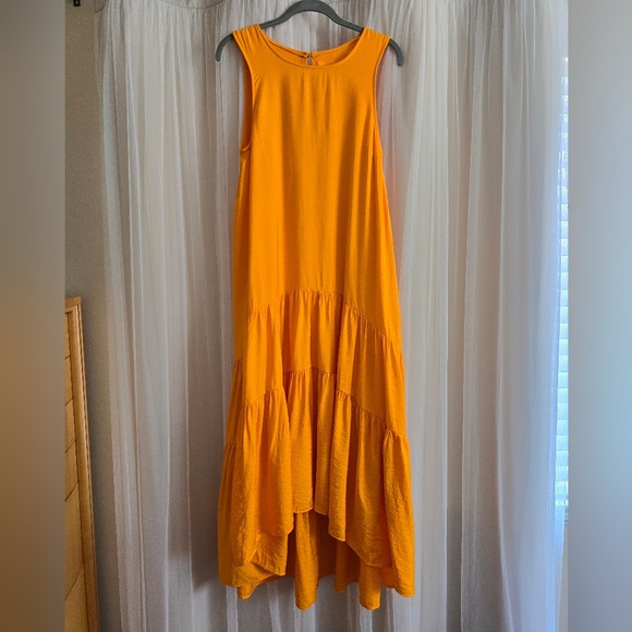 Maeve Anthropologie Tiered Maxi Dress Small - Picture 4 of 8